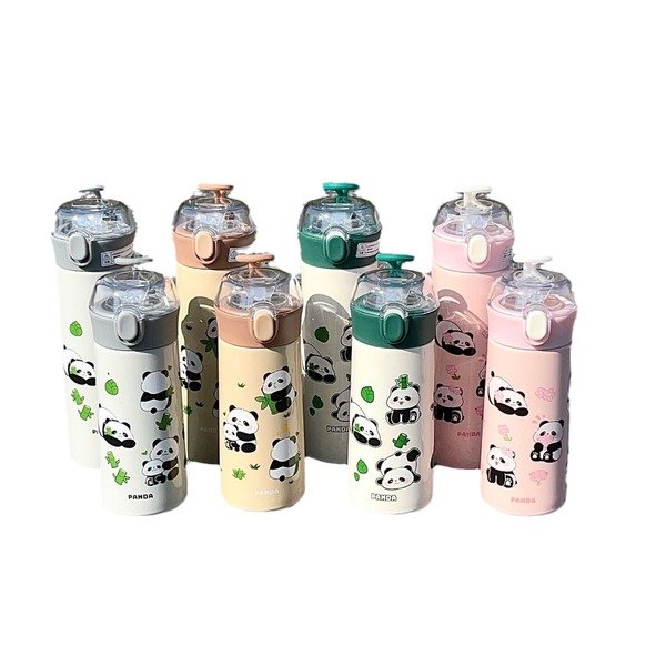 stainless Steel Baby straw water bottle